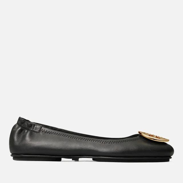 Tory Burch Women's Minnie Leather Ballet Flats