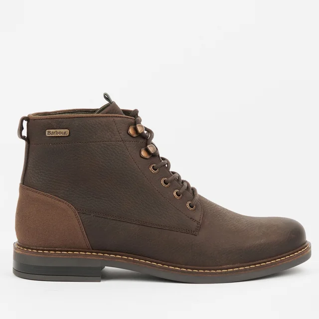 Barbour Deckham Lace-Up Leather Boots