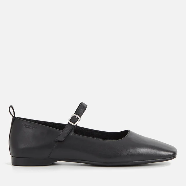 Vagabond Delia Leather Mary-Jane Flats