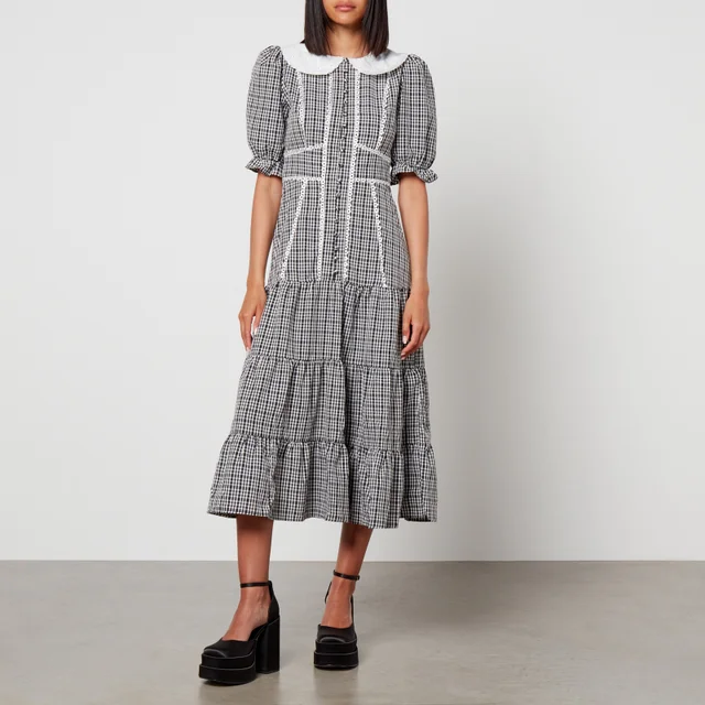 Sister Jane Candia Gingham Woven Midi Dress