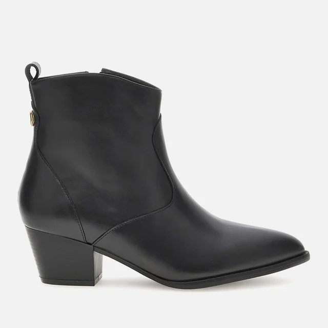 Guess Women's Boyta Leather Western Boots