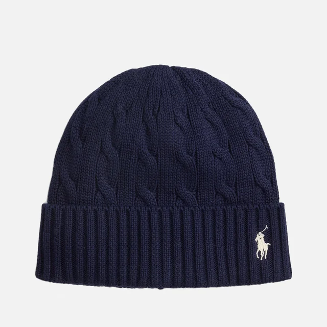 Polo Ralph Lauren Cotton-Blend Cable-Knit Hat
