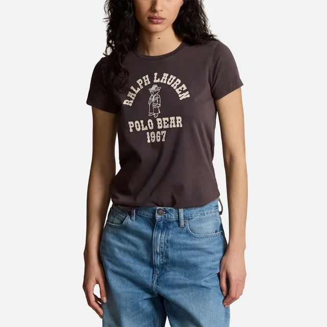 Polo Ralph Lauren Sketch Bear Cotton-Jersey T-Shirt