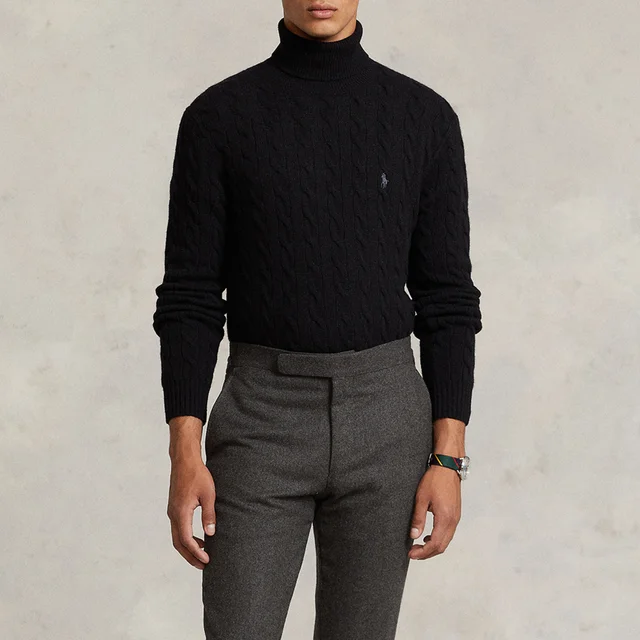 Polo Ralph Lauren Wool Cashmere-Blend Cable Knit Jumper