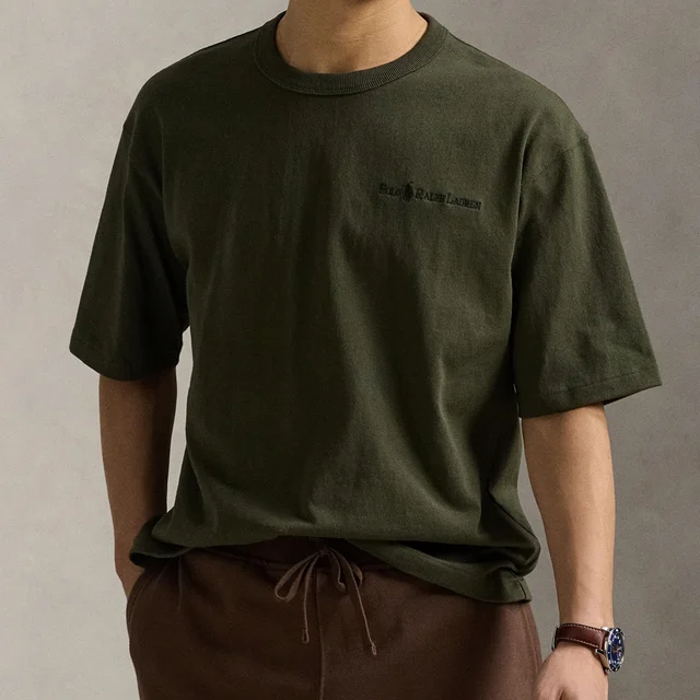 Polo Ralph Lauren Logo-Embroidered Cotton-Jersey T-Shirt