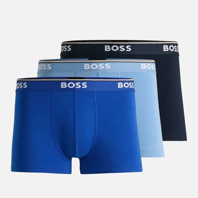 BOSS Bodywear 3 Pack Power Jersey Boxer Trunks