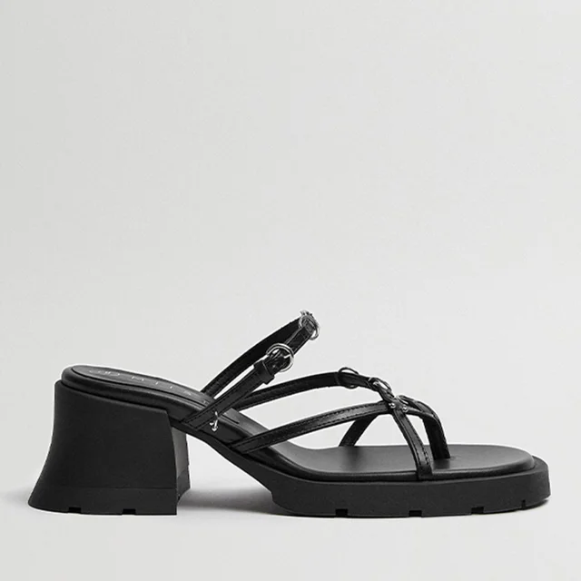 E8 by Miista Women's Jaslene Leather Heeled Sandals